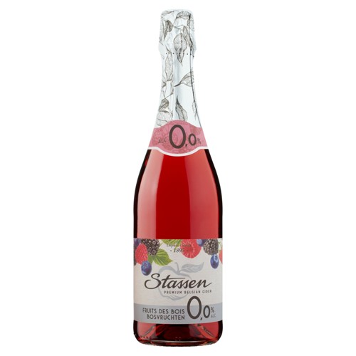 STASSEN ALCOHOLVRIJE BOSVRUCHTEN CIDER 75CL