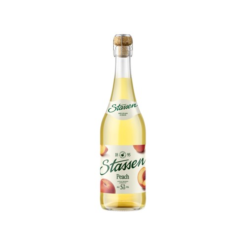 STASSEN PERZIK CIDRE 5% 75CL