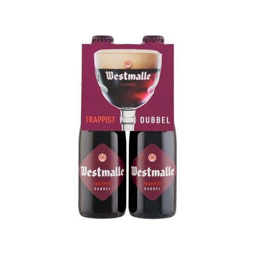 Westmalle Trappist Dubbel Bouteilles 4 x 33 cl