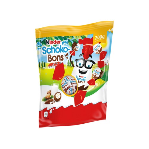 Kinder Schoko-Bons 200 g Bonbons de chocolat /200 g Sachet