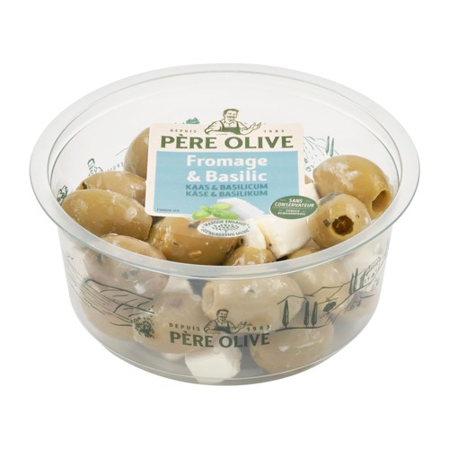 Père Olive Fromage & Basilic 150 g