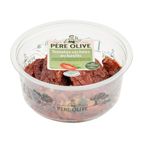 PO Gedroogde Tomaat met Basilicum 90g