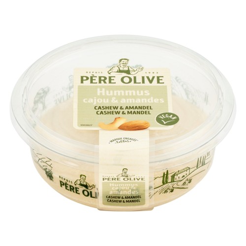 PO Hummus Cashew & Amandel 175g