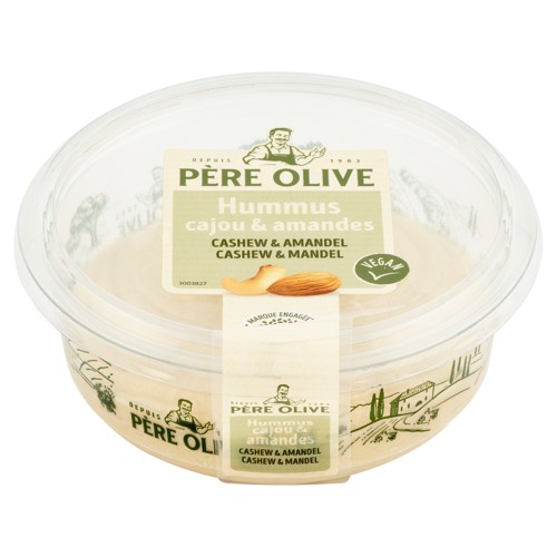 PO Hummus Cashew & Amandel 175g