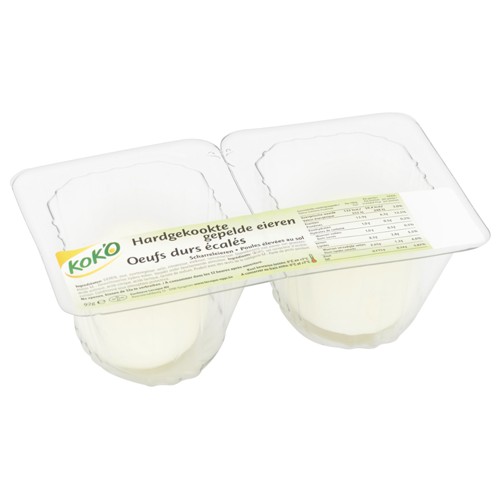 Koko Gekookte Eieren Gepeld 2st