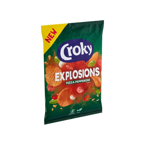 Croky Explosions Pizza Pepperoni Flavour