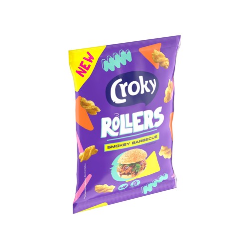Croky Rollers Smokey Barbecue Flavour (100gr)