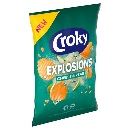 Croky Explosions Cheese & pear 150g