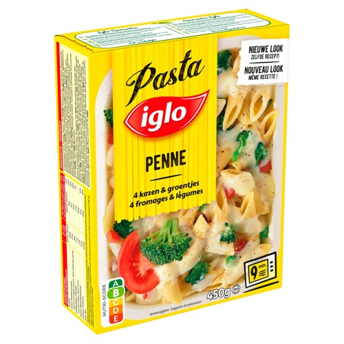 Iglo Penne 4 Fromage Legume