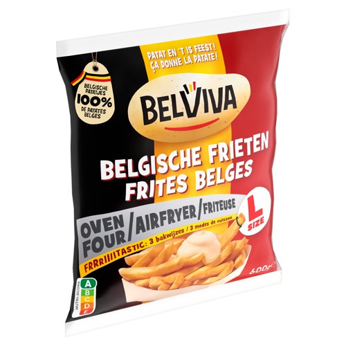 BELVIVA Belgian Fries Oven Airfryer Fryer L Size 600 g
