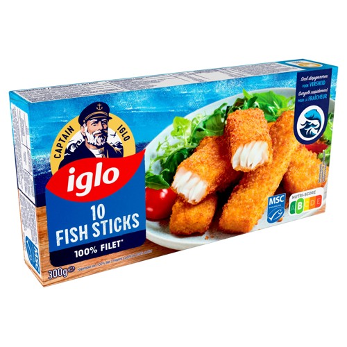 Captain Iglo Fish Sticks 10 pcs 300 g