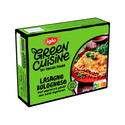 iglo Lasgne bolognese green cuisine vegetarisch gehakt