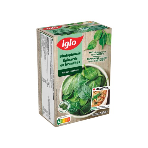Iglo Épinards en Branches Nature 500 g