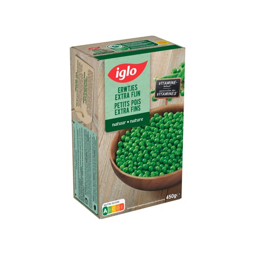 Iglo Petits Pois Extra Fijn 450g