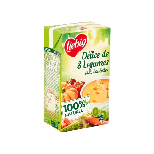 Liebig Délice de 8 Légumes avec Boulettes 1 L