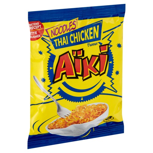 Aïki Noodles Thai Chicken Flavour Bag