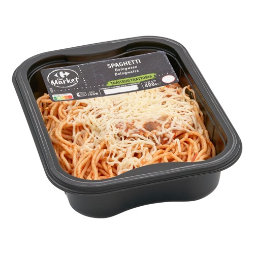 Carrefour The Market Traiteur Trattoria Spaghetti Bolognaise 400 g