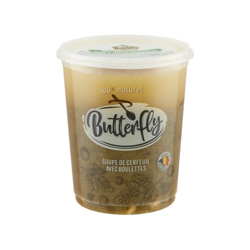 Butterfly Soupe de Cerfeuil avec Boulettes 950 ml