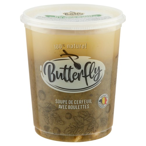 Butterfly Soupe de Cerfeuil avec Boulettes 950 ml