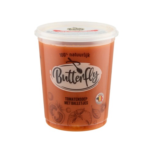 Butterfly Soupe de Tomates avec Boulettes 950 ml