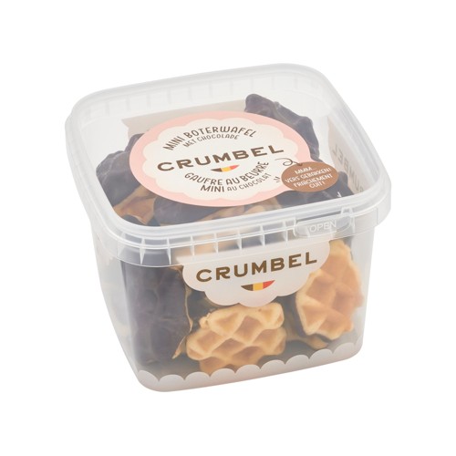 Crumbel Gaufre au Beurre Mini au Chocolat 200 g