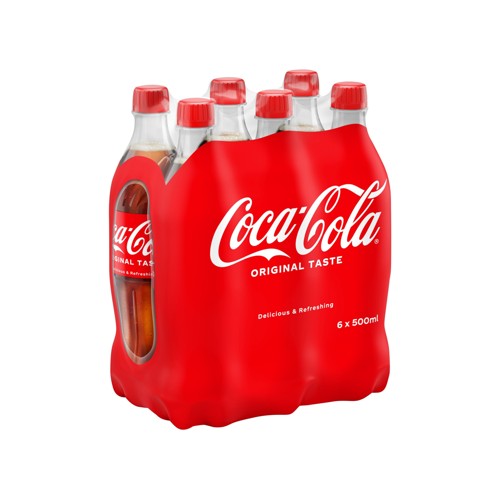Coca-Cola Pet 0,5L 6x