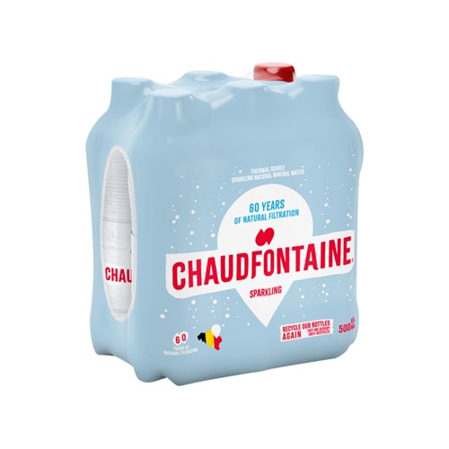 Chaudfontaine Sparkling 6x500ml PET