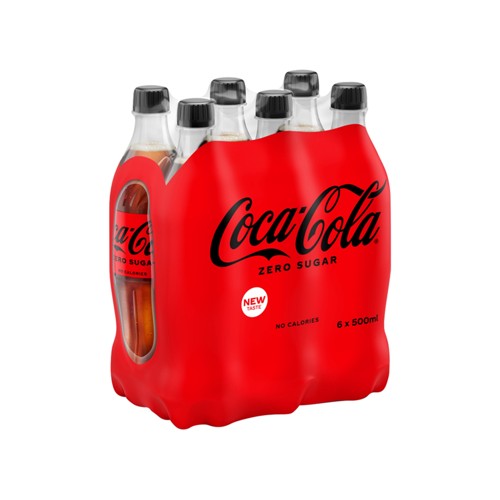 Coca-Cola Zero Pet 0,5L 6x