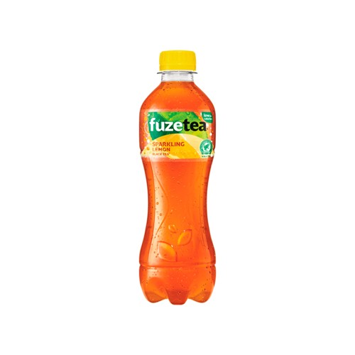 Fuze Tea Black Tea Sparkling Lemon 400ml PET