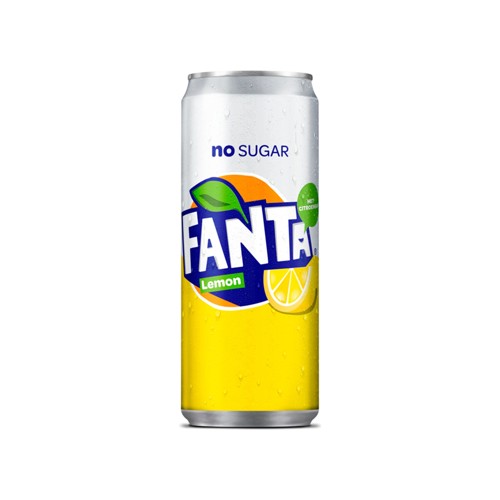 Fanta Zero Lemon Blik 33cl