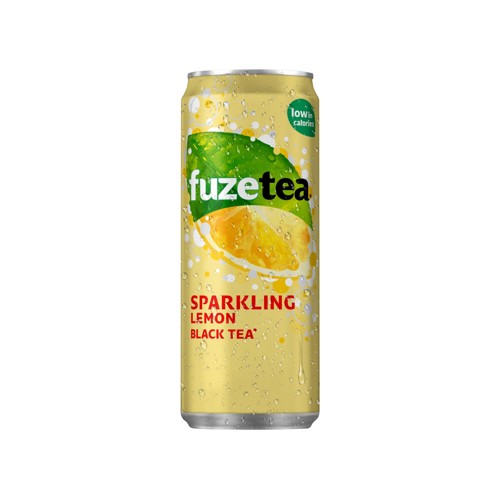 Fuze tea black tea sparkling