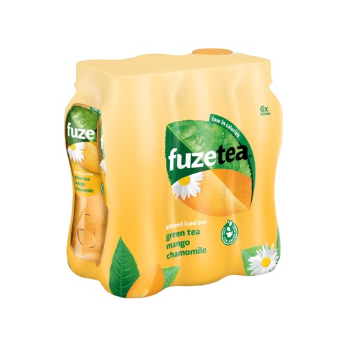 Fuze Tea Green Tea Mango Chamomile 6x400ml PET