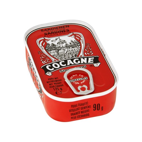 Cocagne Sardines in Olijfolie 125g
