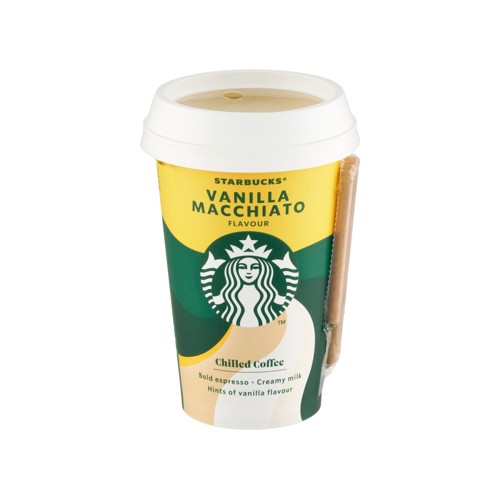 Starbucks Vanilla Macchiato Flavour Chilled Coffee 220 ml