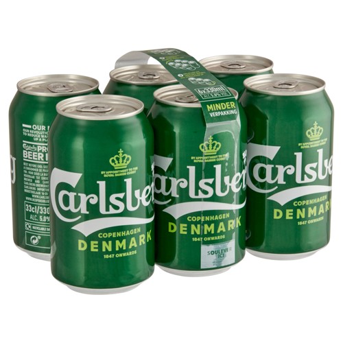 Carlsberg 5,0% 6 x 33 cl