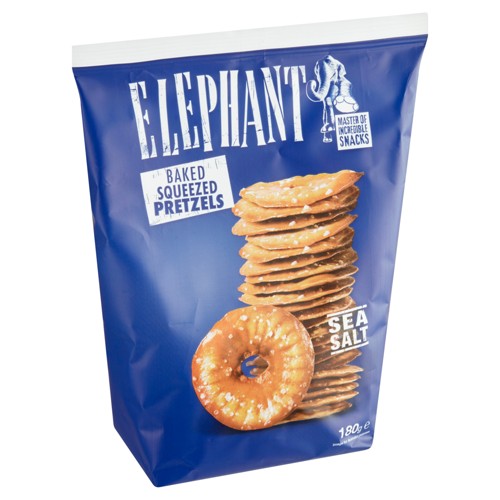 Elephant Pretzel Sea Salt 180 g