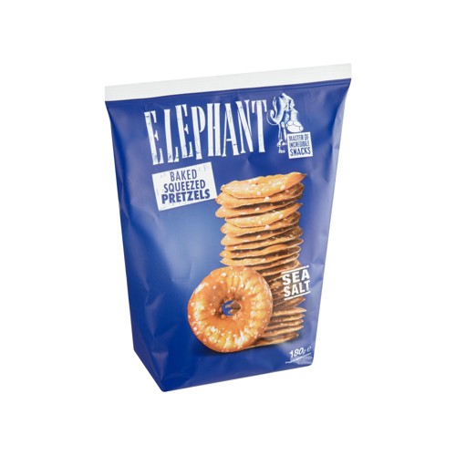Elephant Pretzels Zeezout 180g
