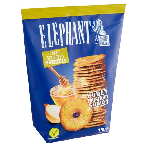 Elephant Pretzel Honey & Mustard 160 g