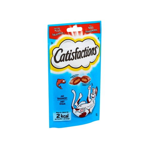 Catisfactions Snack Chat au Saumon 60 g