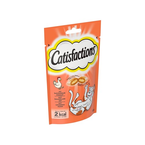 Catisfactions Poulet 60 g Snack pour Chat