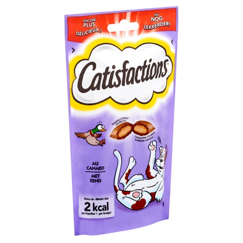 Catisfactions Snack Chat au Canard 60 g