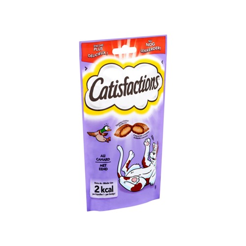Catisfactions Snack Chat au Canard 60 g