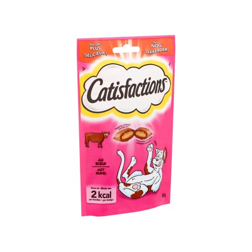 Catisfactions Snack Chat au Buf 60 g