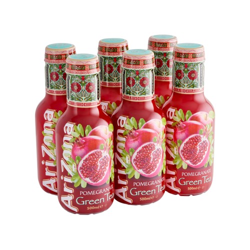 Arizona Pomegranate Green Tea 6 x 500 ml