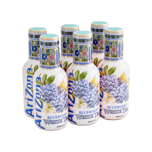 Arizona Blueberry White Tea 6 x 500 ml