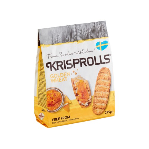 Krisprolls blonds dorés 225gr