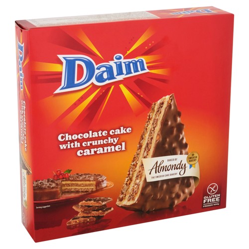 Daim Chocolate Cake With Crunchy Caramel 400 g