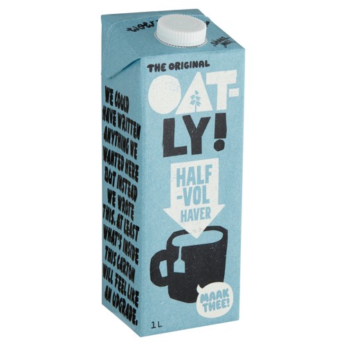 Oatly! Halfvol Haver 1 L