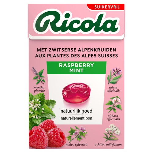 Ricola Framboos & Munt 50g