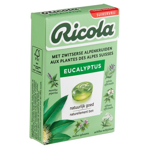Ricola Eucalyptus 50g